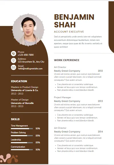 Executive CV Design 3